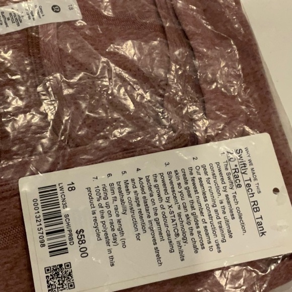 B-Lululemon Swiftly Tech Racerback Tank Top 2.0 *Race Length - Picture 5 of 5